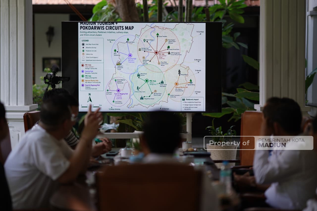 Komitmen Kembangkan Pariwisata, Plt Wali Kota Madiun Gelar Audiensi Bersama Praktisi Industri Kreatif