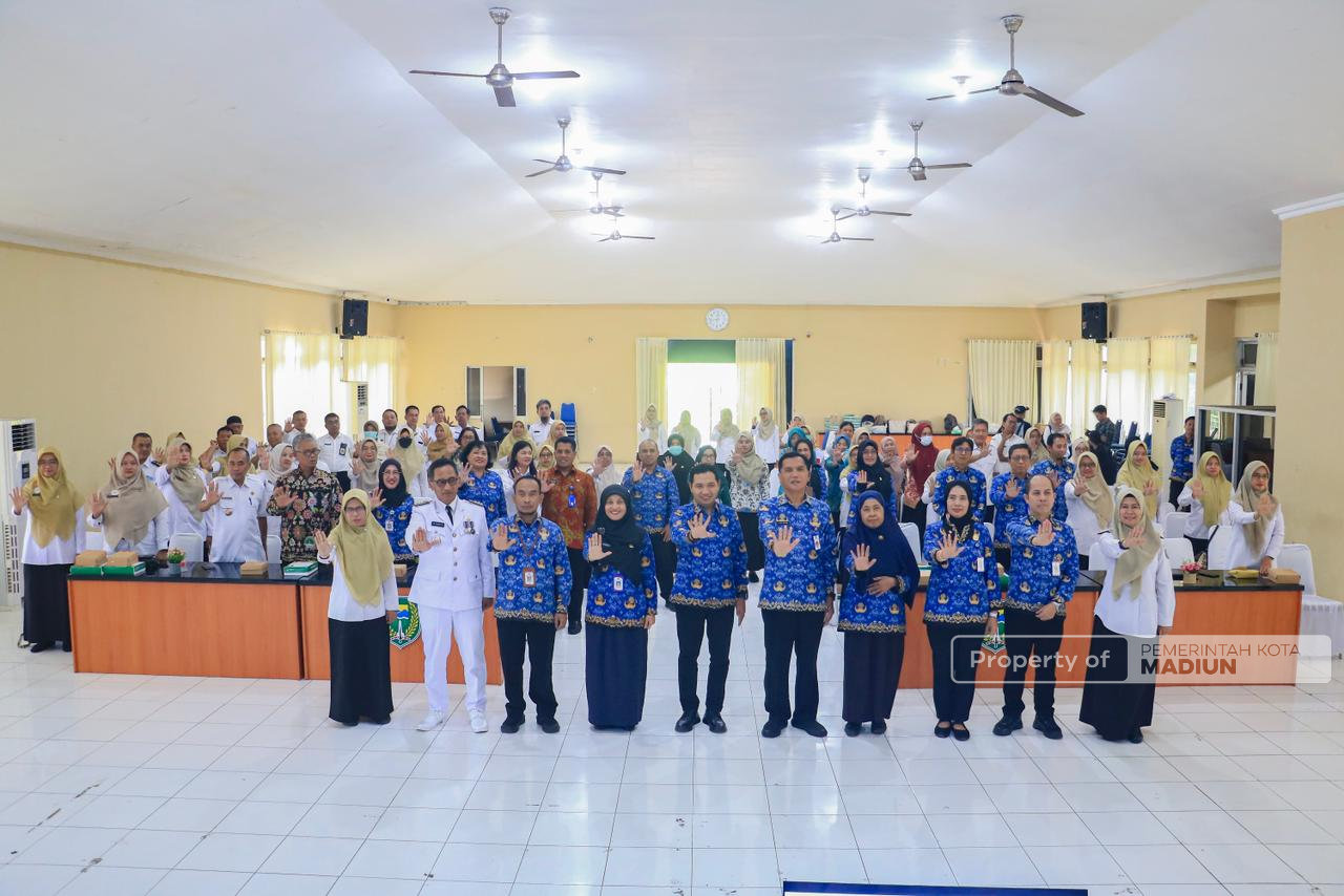 Gelar Rakor Penanggulangan TBC, Plt Wali Kota Madiun Tekankan Skrining dan Validasi Data Diperkuat