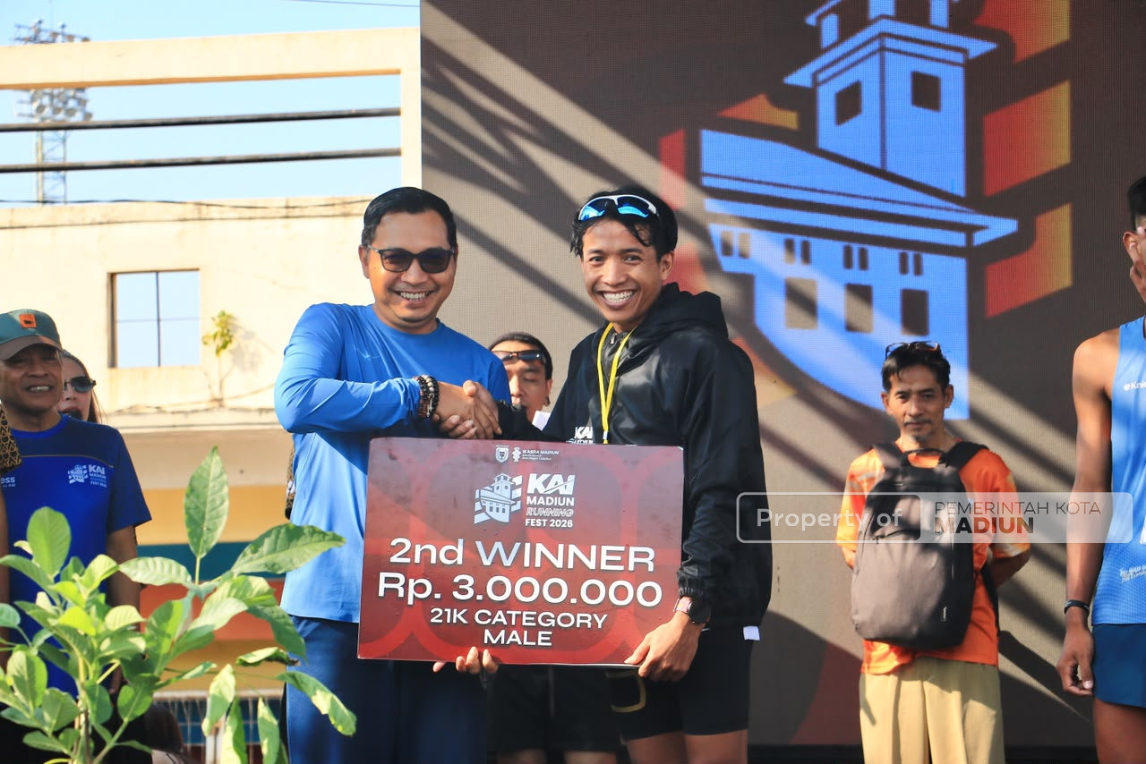 Turut Madiun Running Fest 2026, Plt Wali Kota Harap Jadi Agenda Rutin ke Depan