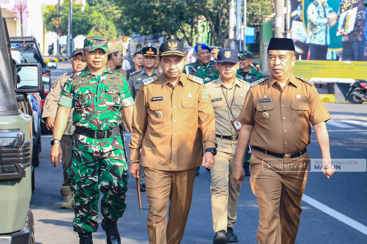 Jaga Kondusivitas Suro 2026, Plt Wali Kota Madiun Pastikan Kesiapan Pengamanan Lintas Instansi