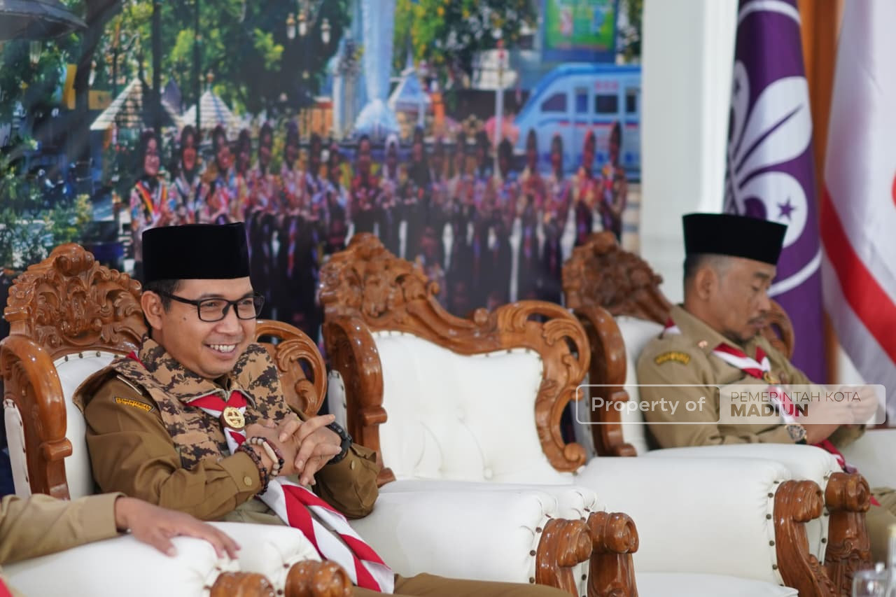 Plt Wali Kota Bekali Kontingen Jamnas XII, Minta Peserta Jadi Duta Kota Madiun