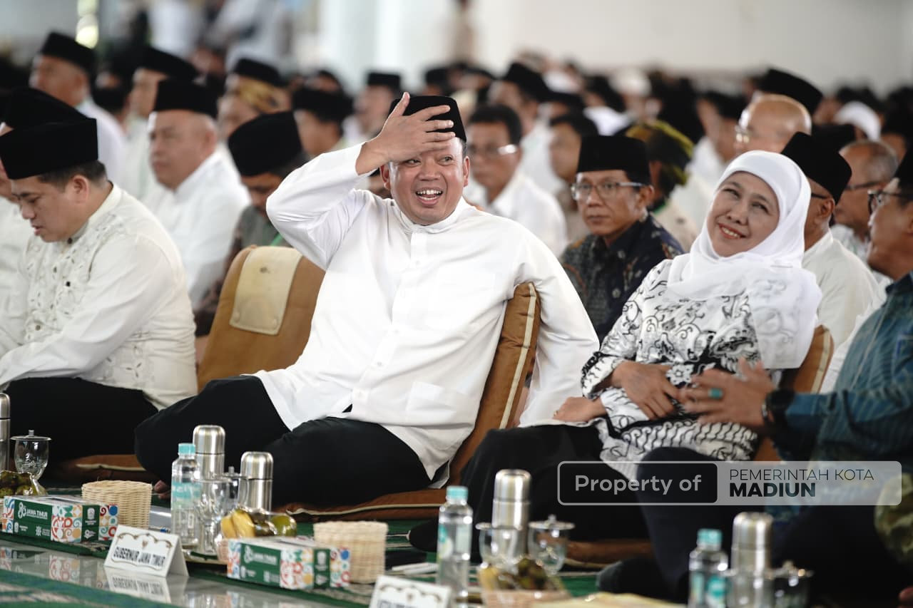 Pemkot Madiun Hadiri Penyerahan Sertipikat Tanah Wakaf dan Tempat Ibadah Se-Jawa Timur