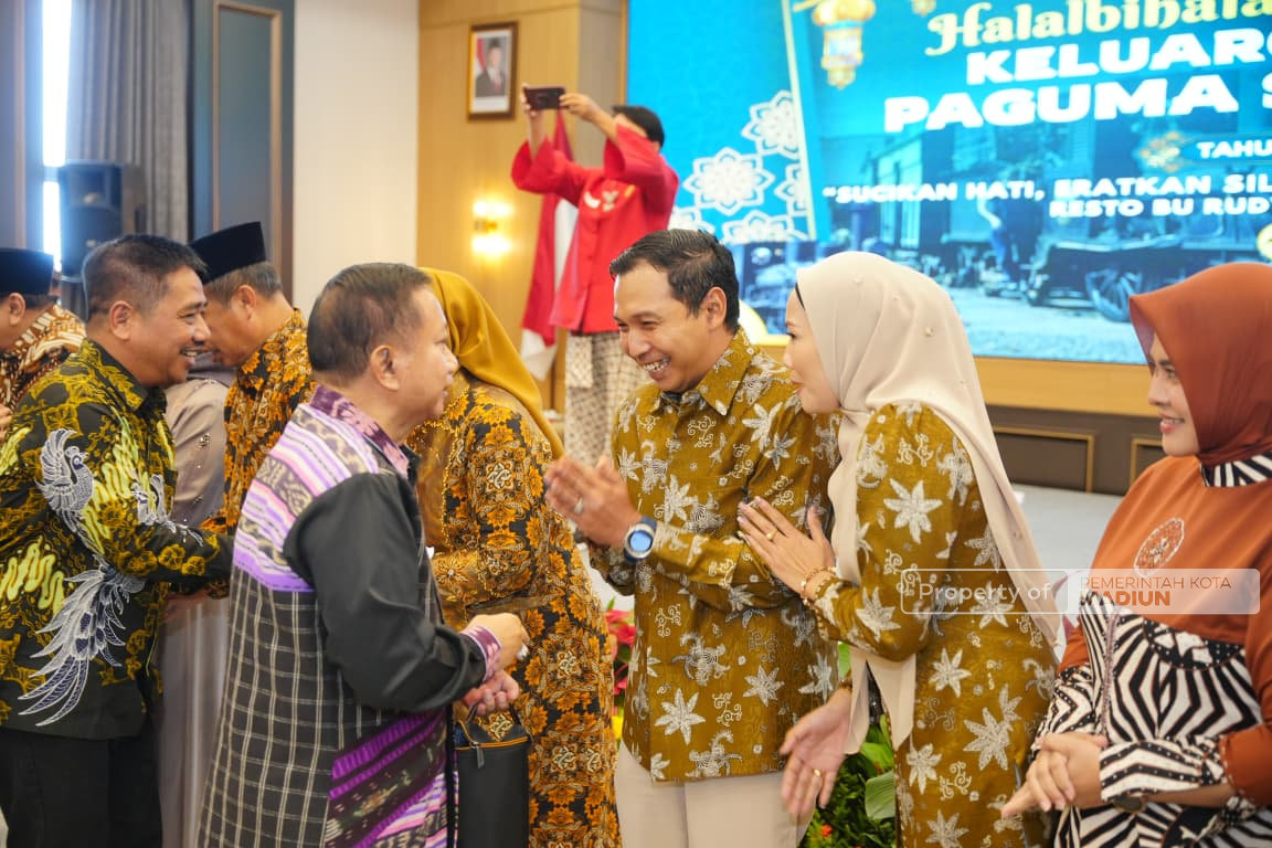 Plt Wali Kota Madiun Hadiri Halalbihalal PAGUMA, Perkuat Sinergi dengan Warga Perantauan
