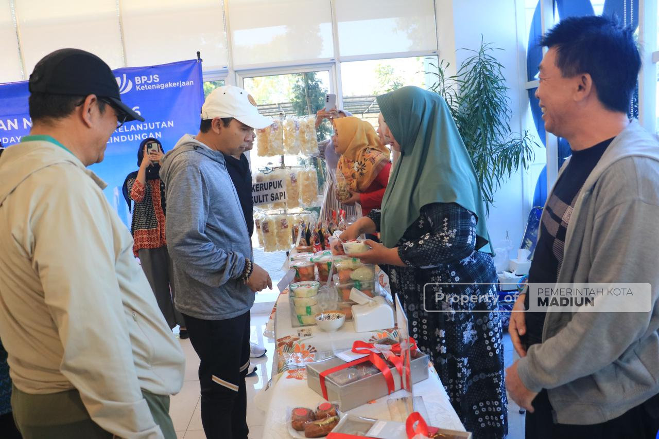 Peringatan Harpelnas, Pemkot Madiun Perkuat Perlindungan Pekerja Nonformal melalui BPJS Ketenagakerjaan