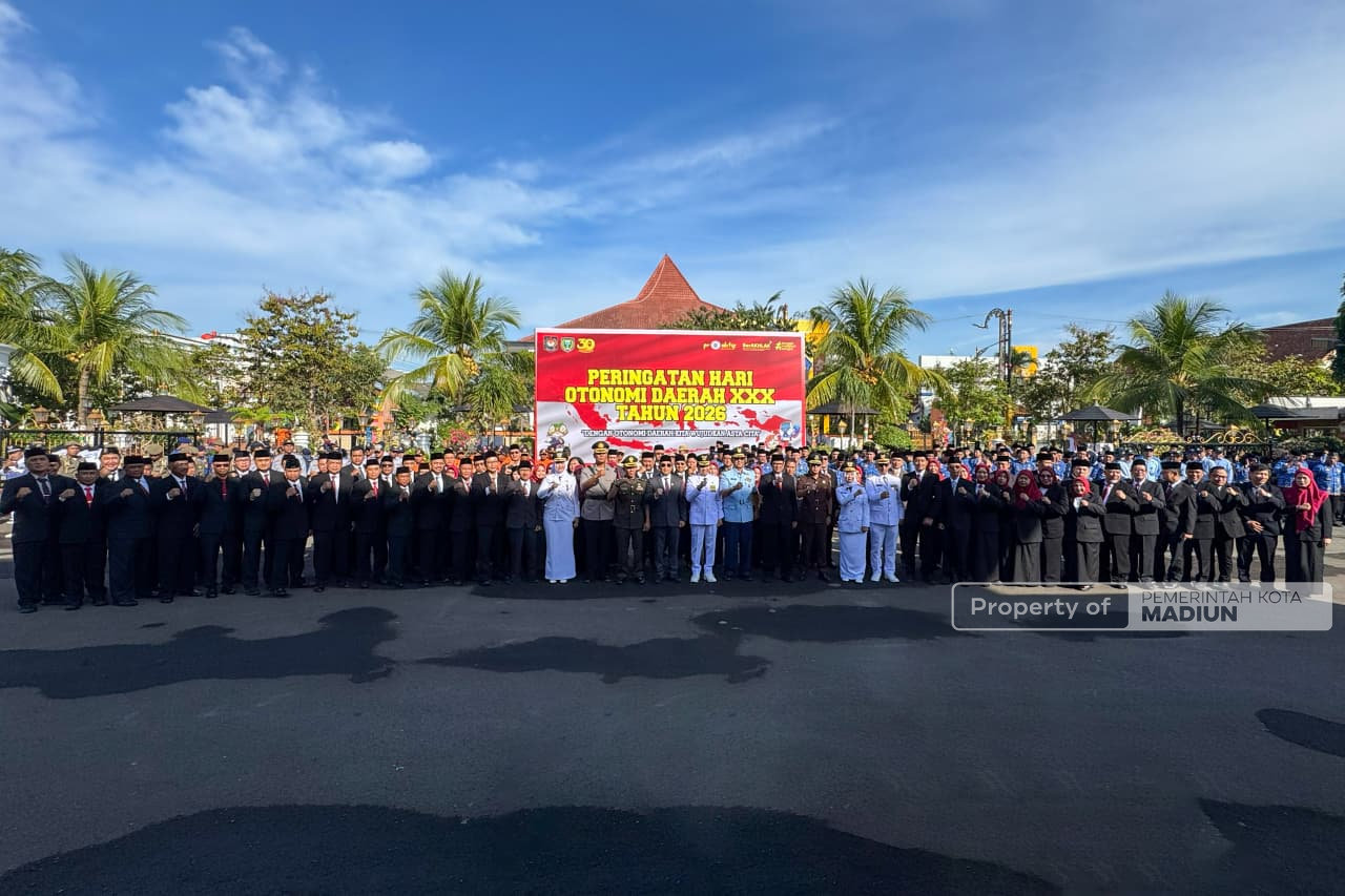 Upacara Hari Otonomi Daerah ke-30, Plt Wali Kota Tekankan Sinergi Pusat–Daerah dan Dampak Nyata Program