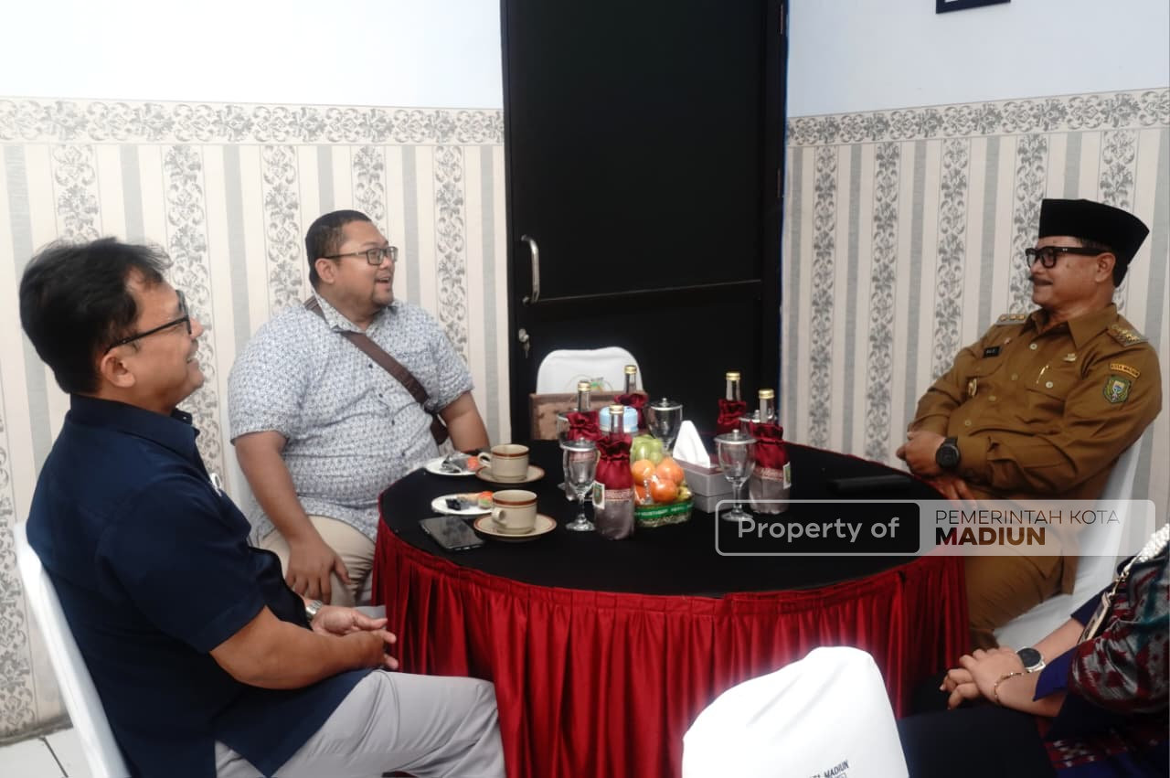 Terima Audiensi PT Jasa Marga, Wali Kota Madiun Harap Pelayanan Nataru Berjalan Optimal