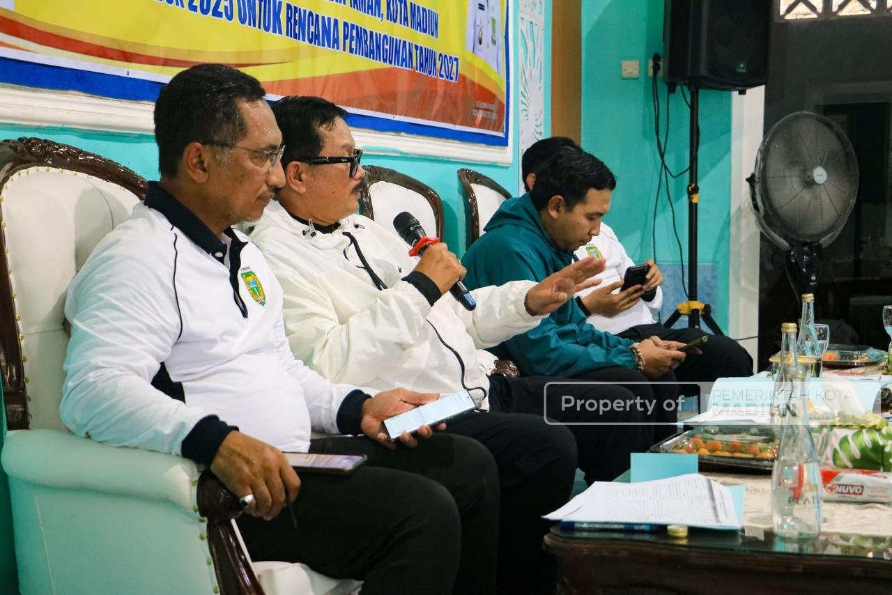 Serap Aspirasi Masyarakat, Wali Kota Maidi Tegaskan Pembangunan Harus Tepat Sasaran