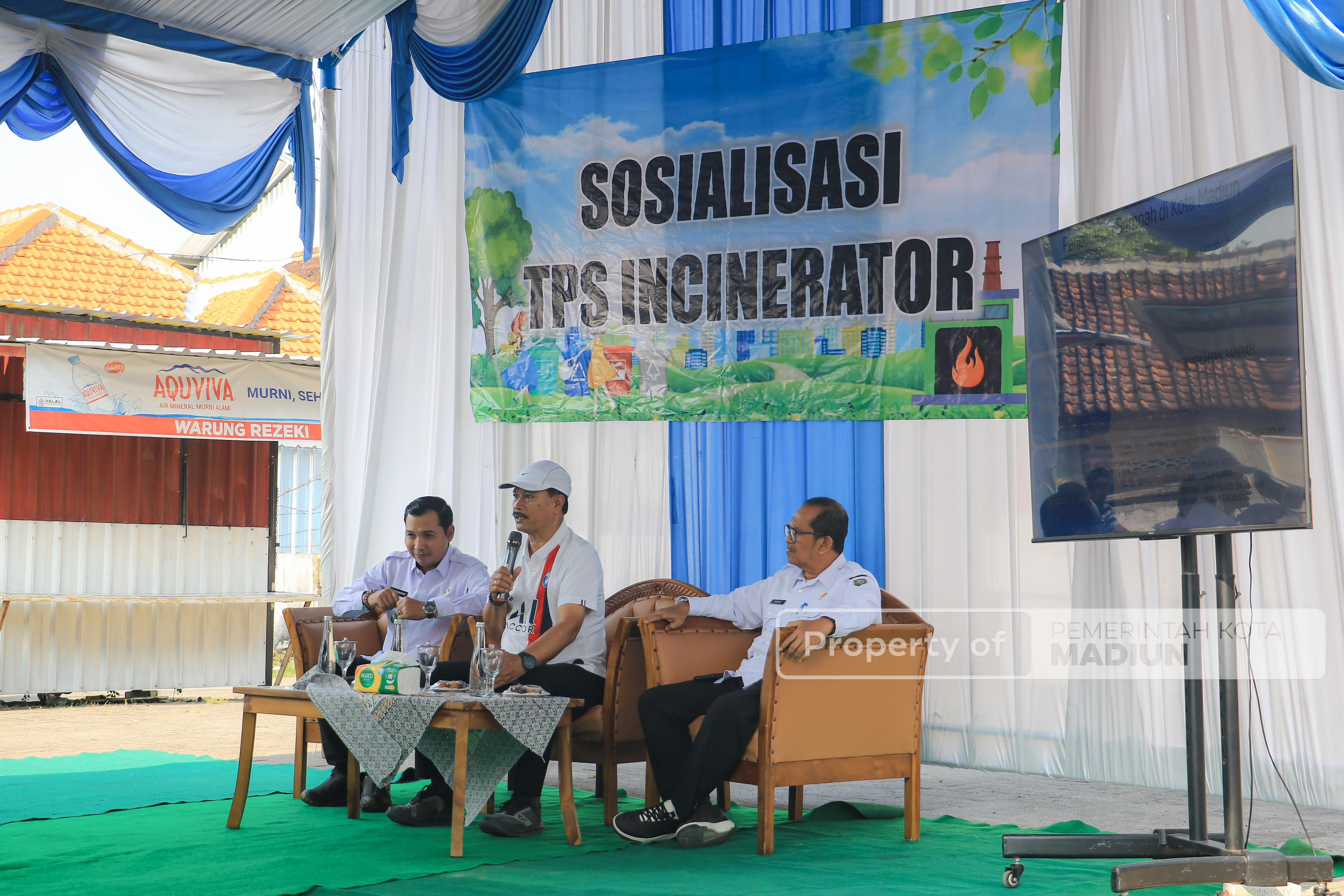 Menuju Zero Sampah 2027, Wali Kota Madiun Sosialisasikan Mesin Incinerator dan Pemilahan Sampah Tiga Warna
