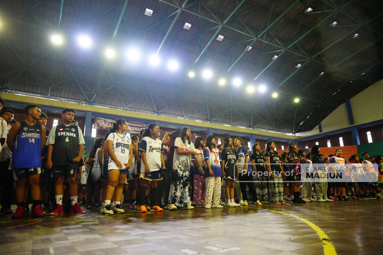 Buka Wilis Basketball Competition Ke-4, Wawali Beri Harap Prestasi Olahraga Kian Meningkat
