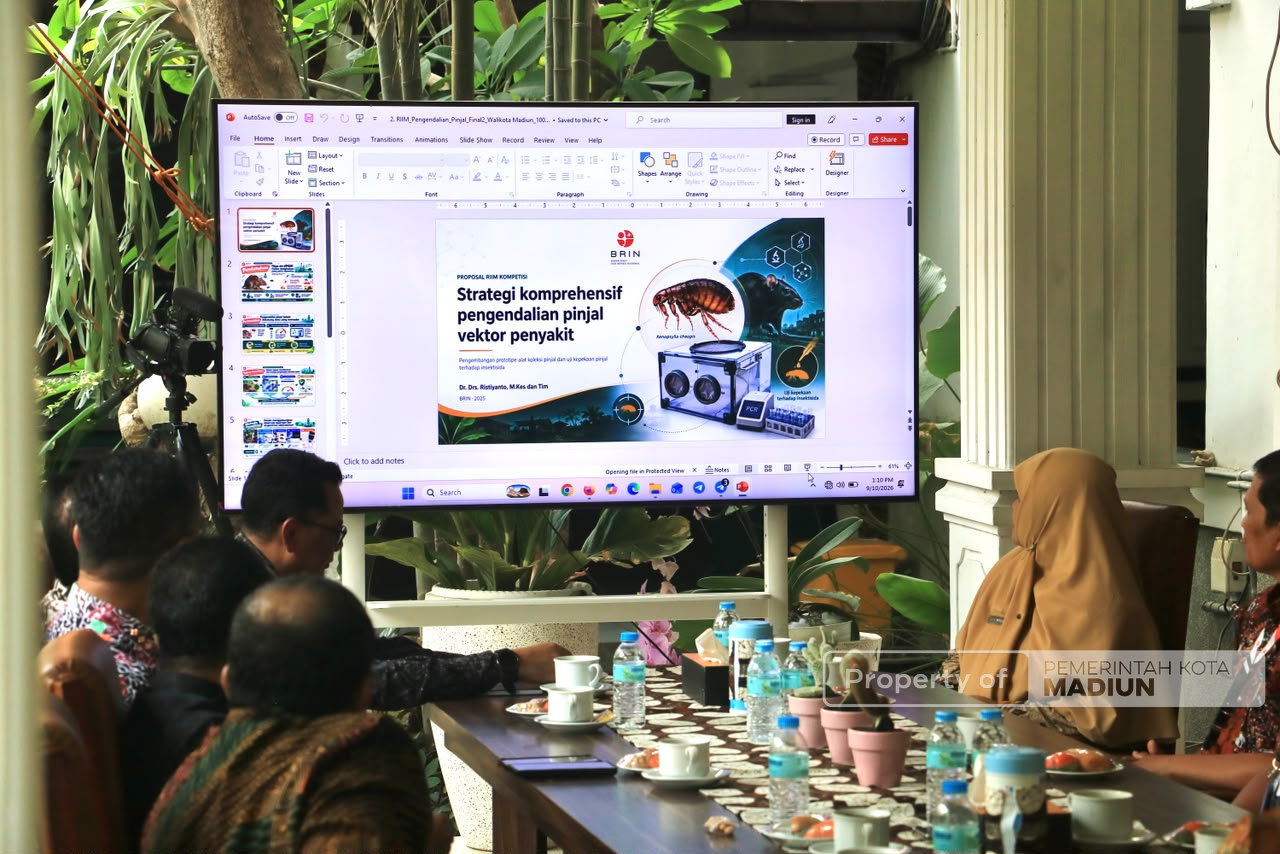 BRIN Paparkan Risiko Rickettsiosis dan TB Anak, Plt Wali Kota Dorong Tindak Lanjut untuk Perkuat Kewaspadaan Kesehatan