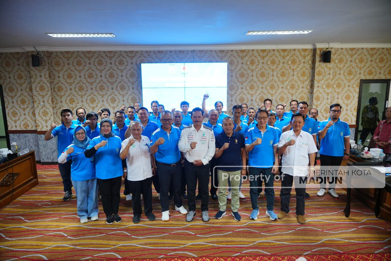 Resmi Dikukuhkan, Pengurus PTMSI Optimis Bawa Atlet Kota Madiun Berprestasi