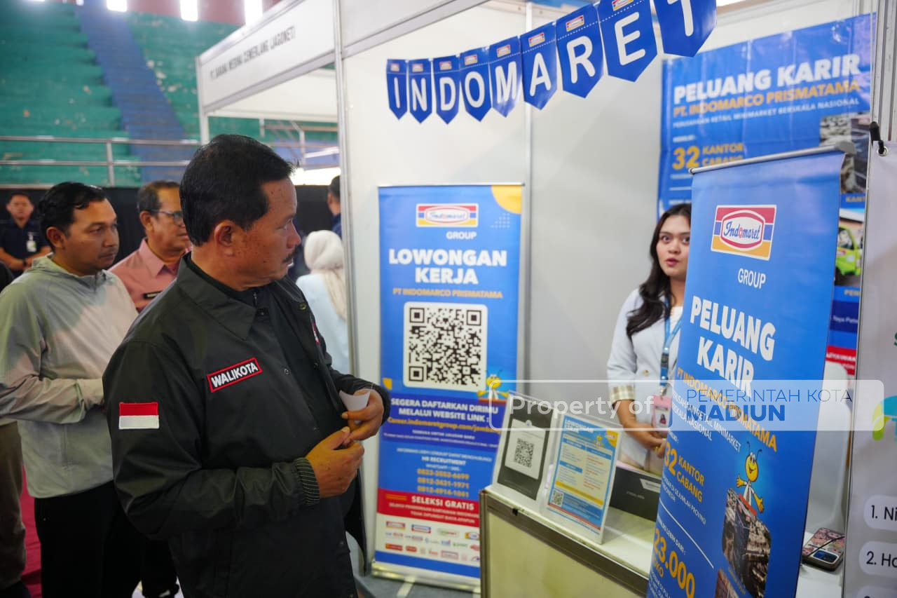 Buka Naker Fest 2025, Upaya Pemkot Madiun Tekan Angka Pengangguran