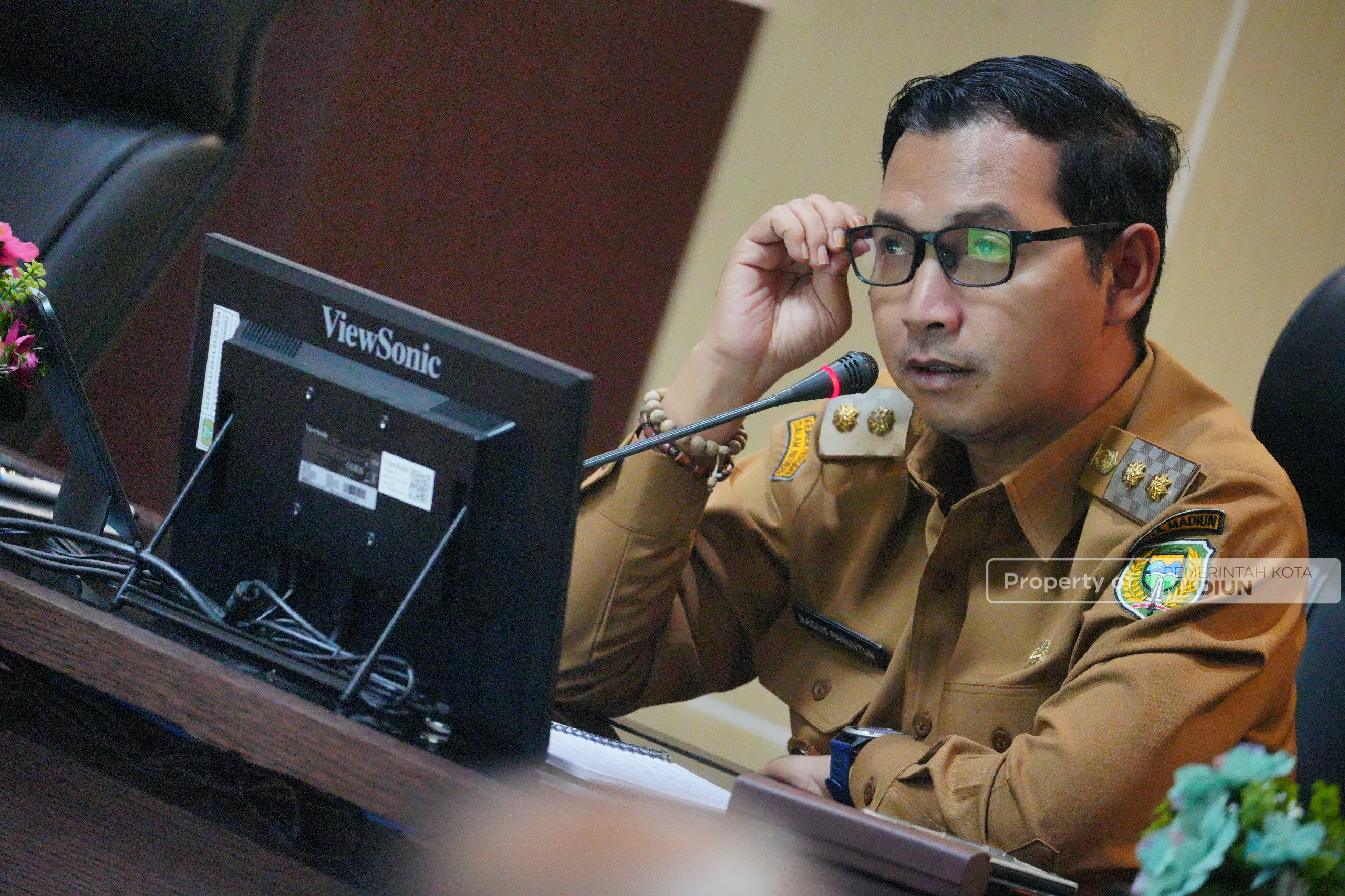 Rapat Dinas Pejabat, Plt Wali Kota Madiun Minta OPD Konsisten Eksekusi Program dan Rencana Kerja