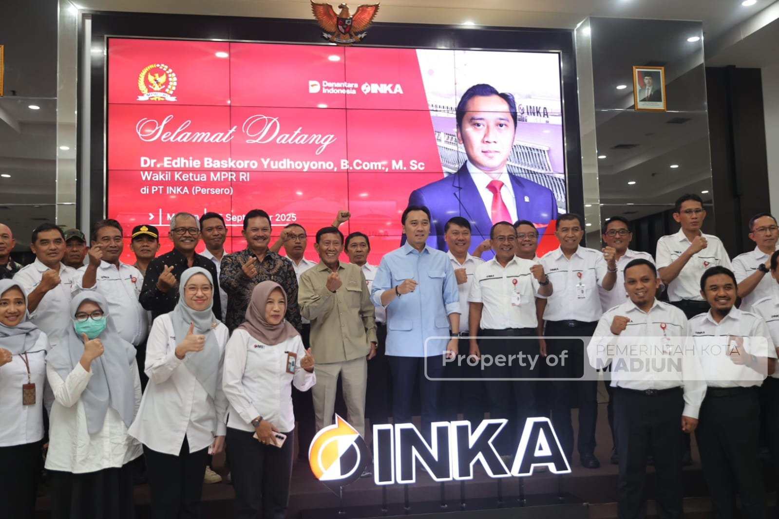 Sambut Kunjungan Wakil Ketua MPR RI, Wali Kota Sampaikan Terima Kasih dan Apresiasi