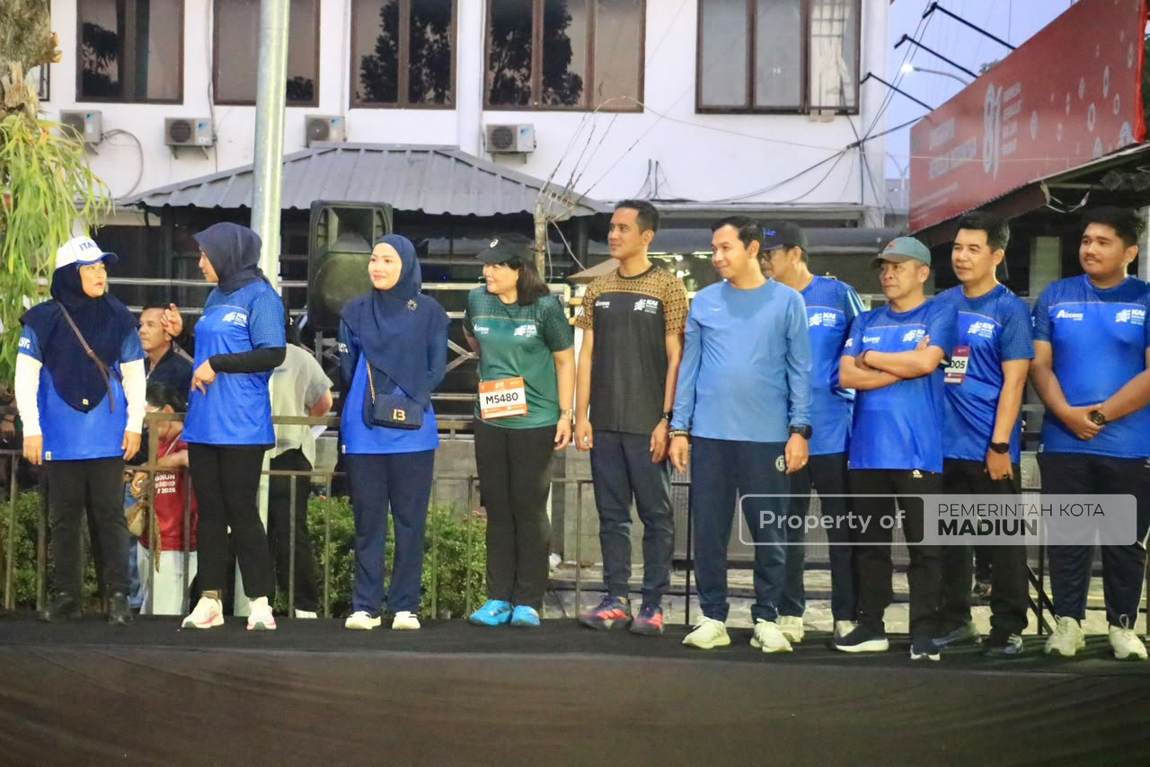 Turut Madiun Running Fest 2026, Plt Wali Kota Harap Jadi Agenda Rutin ke Depan
