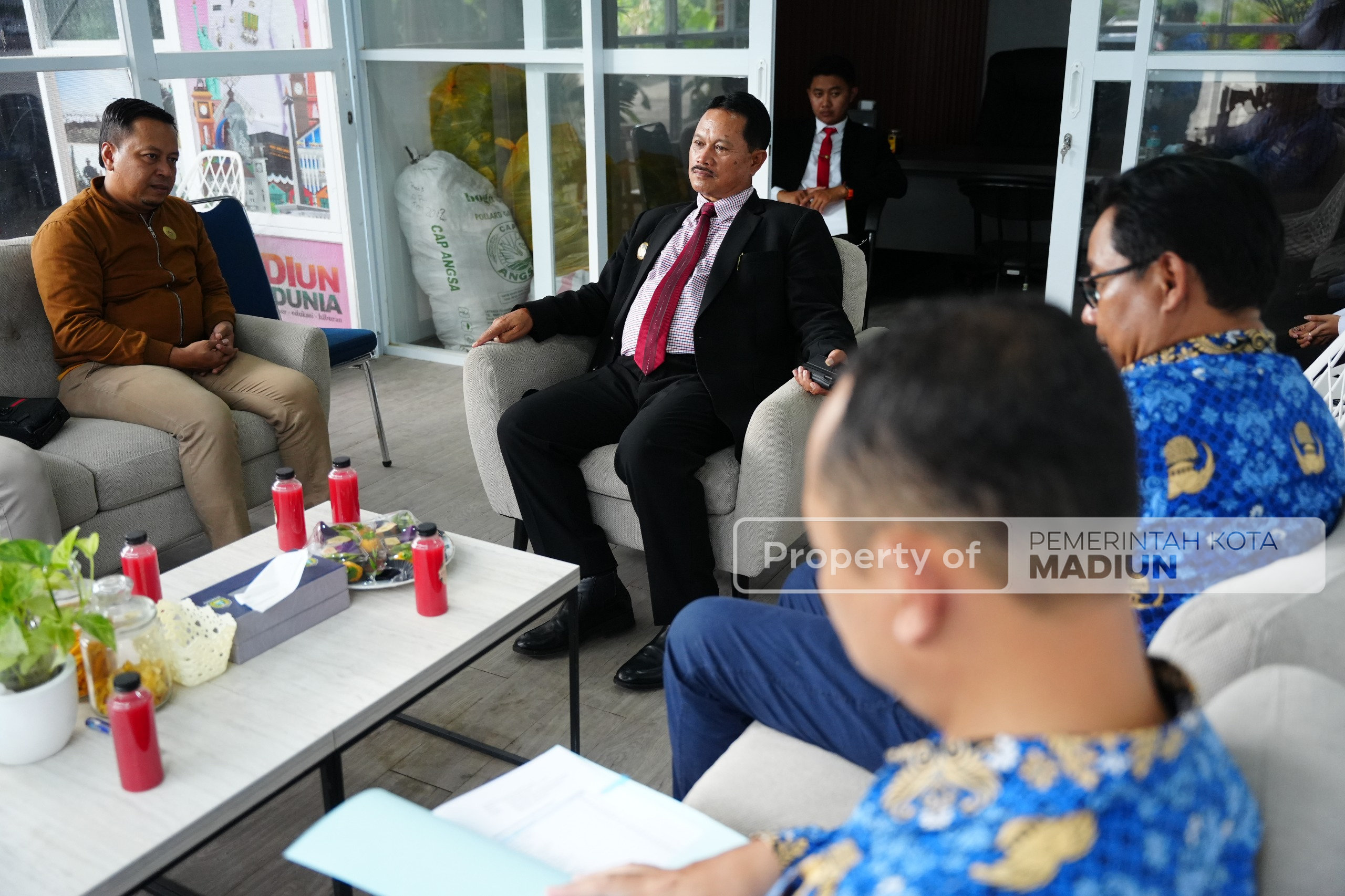 Terima Audiensi Bersama KI Prov. Jatim, Wali Kota Madiun Tingkatkan Keterbukaan Informasi Publik
