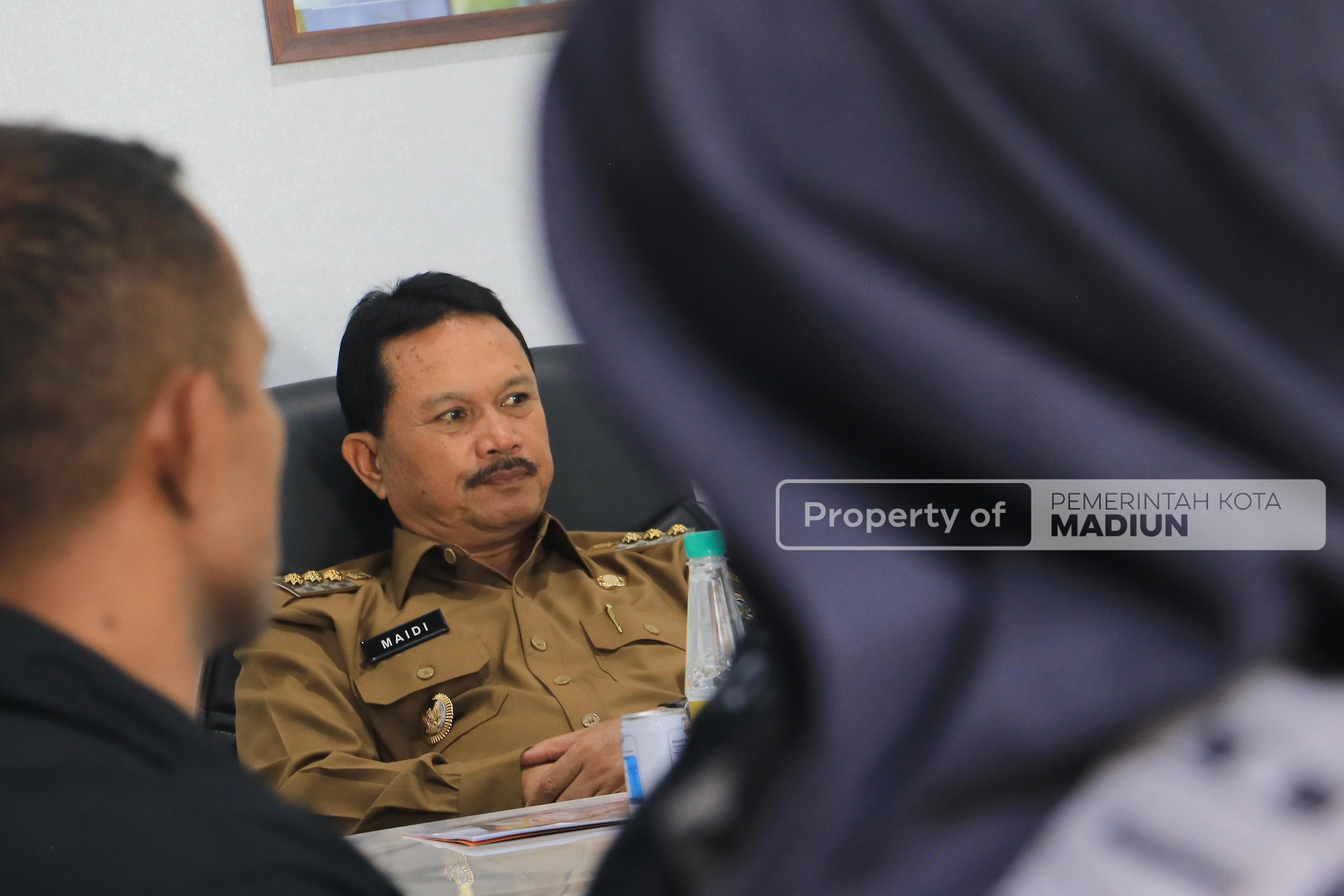 Wali Kota Madiun Terima Audiensi Forki, Bahas Kejuaraan Karate Piala Wali Kota 2025