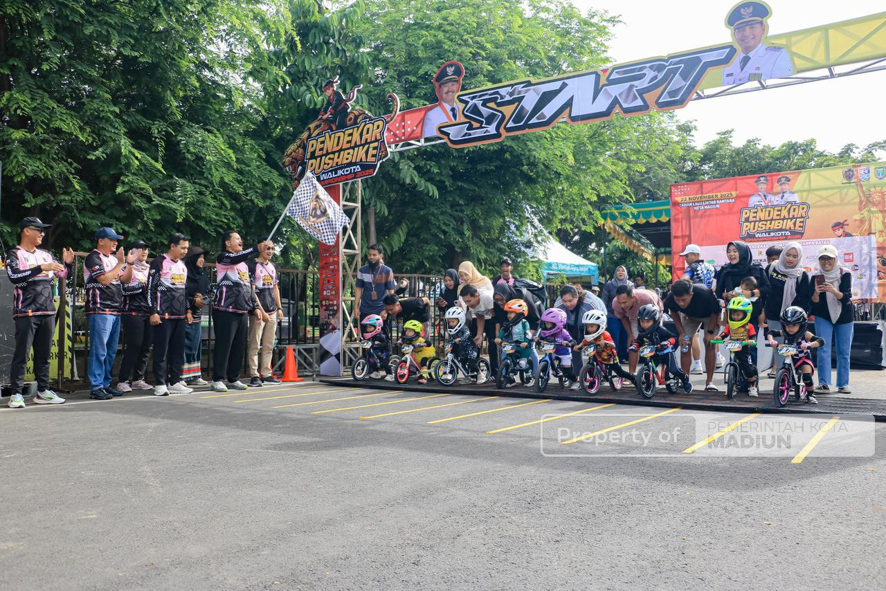 Opening Ceremony Pushbike 2025, Wali Kota Madiun Apresiasi Keikutsertaan Peserta