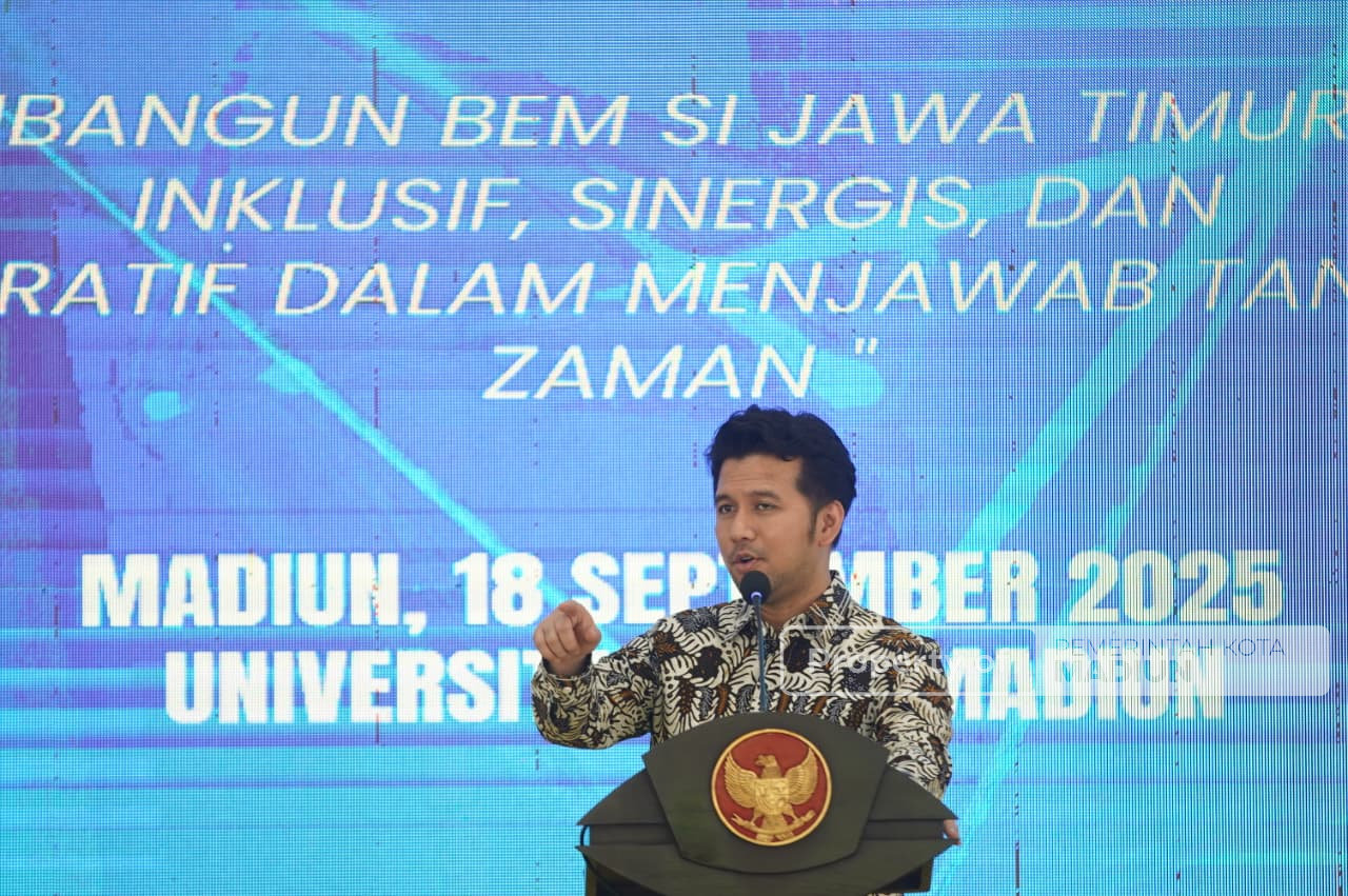 Hadiri Rakerwil BEM-SI Jawa Timur, Wagub Emil: Pemerintah Selalu Terbuka Mendengarkan Suara Mahasiswa
