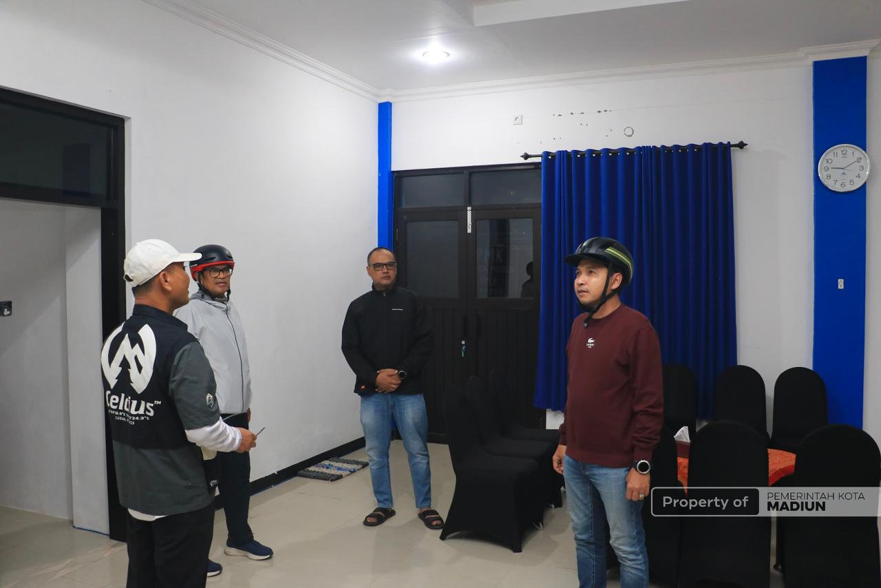 Gowes Pantau Fasum Jelang Lebaran, Plt Wali Kota Madiun Tekankan Perbaikan Cepat