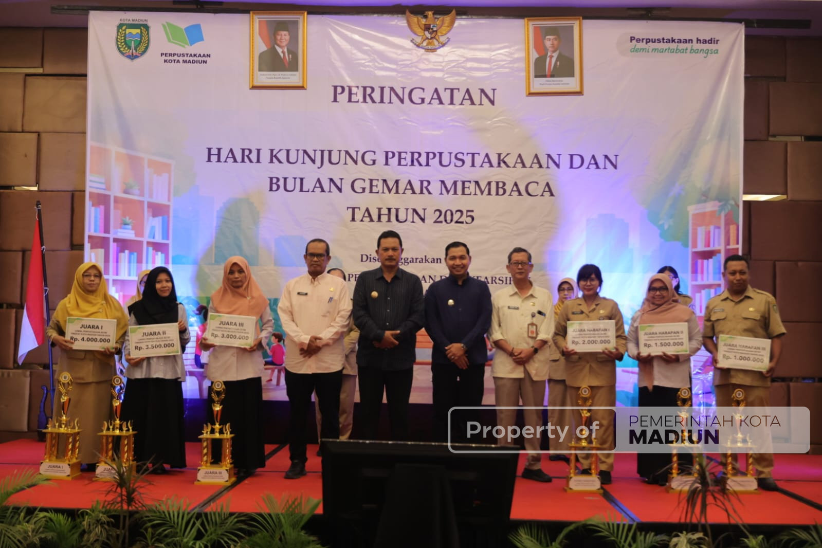 Peringatan Hari Kunjung Perpustakaan dan Bulan Gemar Membaca, Wali Kota Harap Budaya Membaca Semakin Meningkat