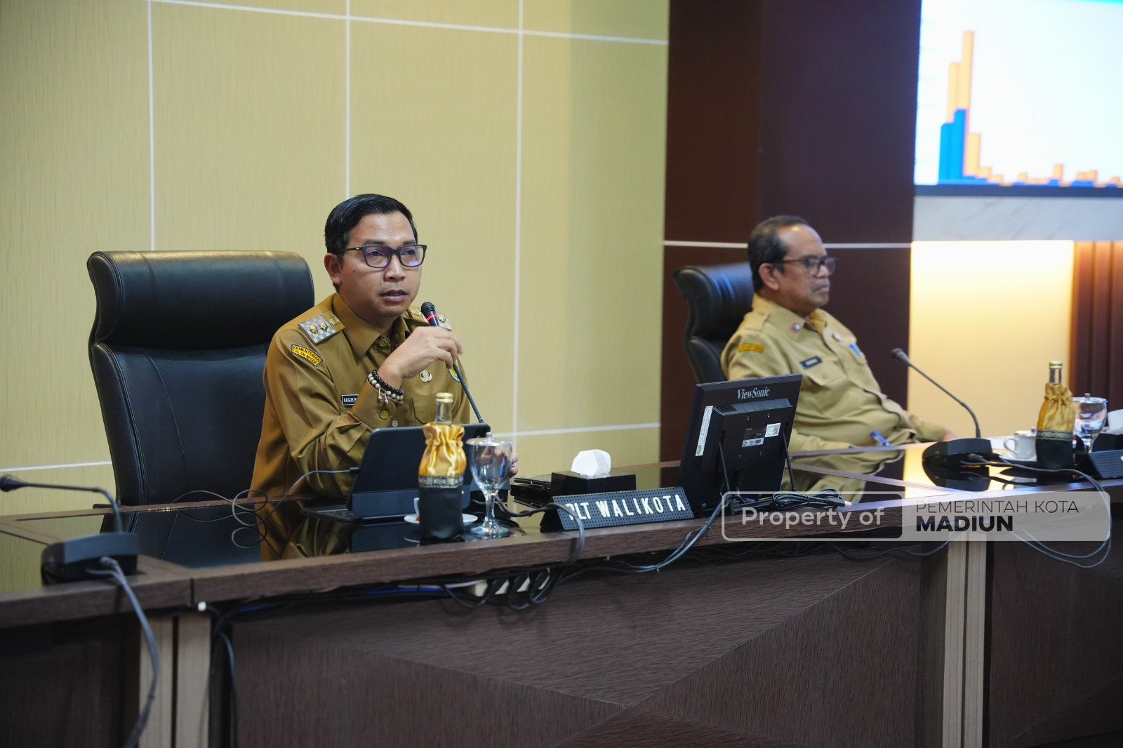 Rapat Dinas Pejabat, Plt Wali Kota Madiun Tekankan Penyelesaian Masalah di Lapangan