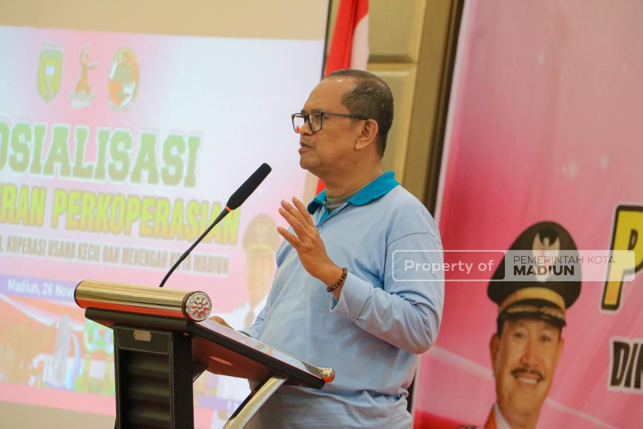 Sosialisasikan Perda 10/2025, Pemkot Madiun Dorong Koperasi Semakin Adaptif dan Kompetitif