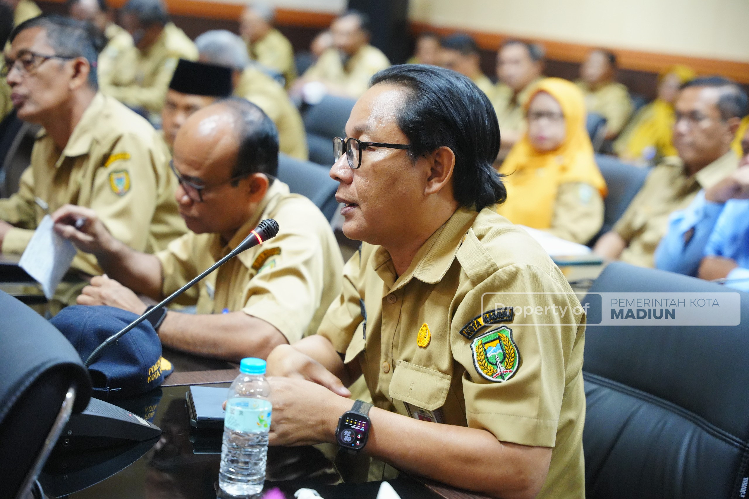 Rapat Dinas Pejabat, Plt Wali Kota Madiun Tekankan Penyelesaian Masalah di Lapangan