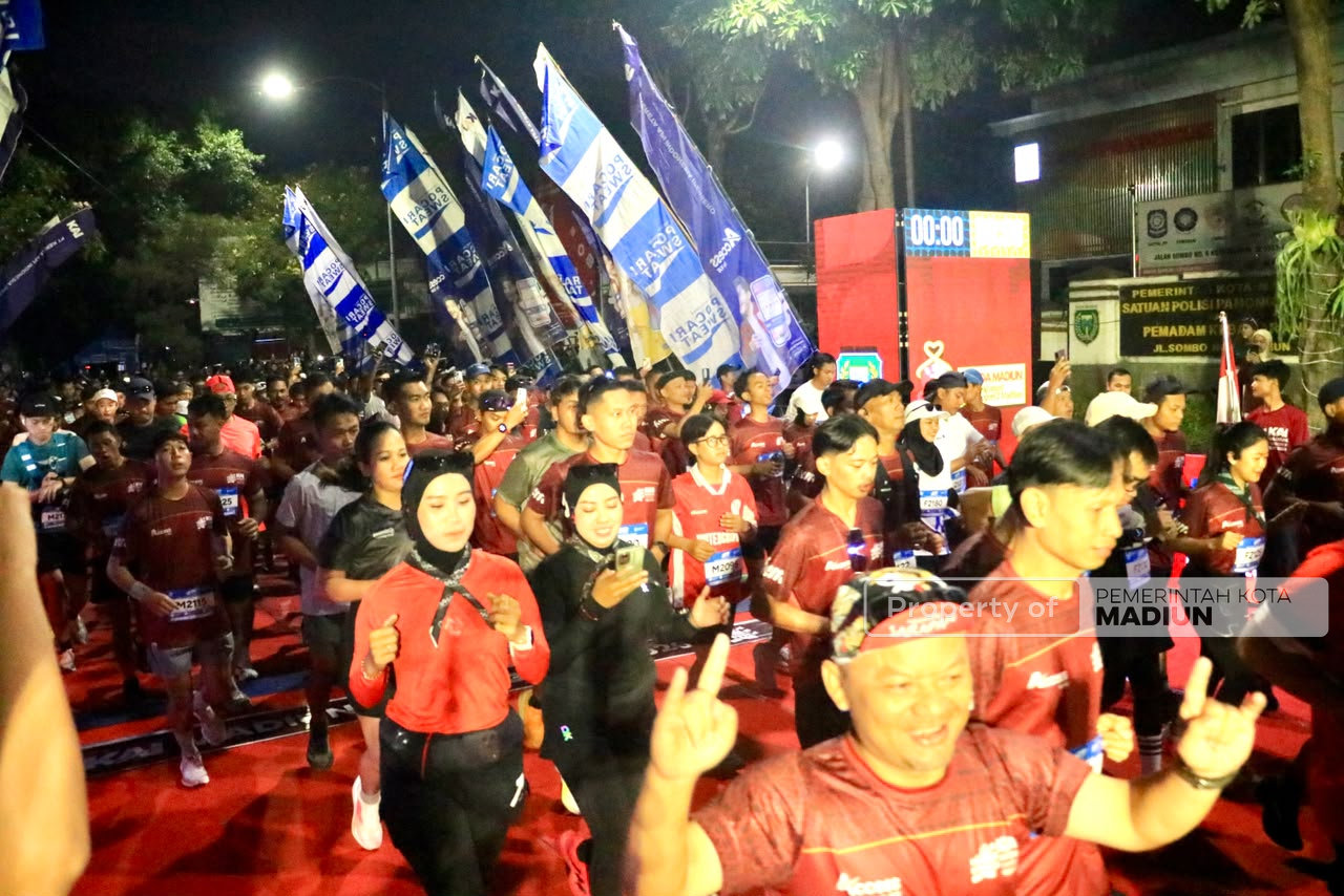 Turut Madiun Running Fest 2026, Plt Wali Kota Harap Jadi Agenda Rutin ke Depan