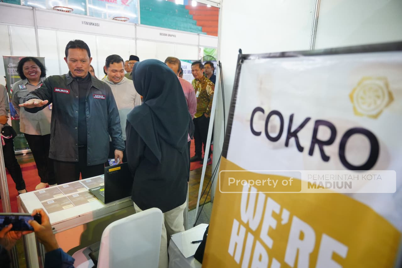 Buka Naker Fest 2025, Upaya Pemkot Madiun Tekan Angka Pengangguran