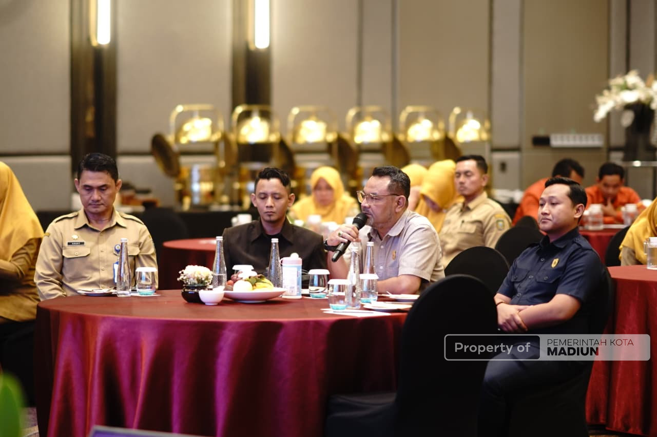 Evaluasi Kinerja dan Strategi Pelayanan, Wali Kota Madiun Dorong Keakuratan Data Kependudukan