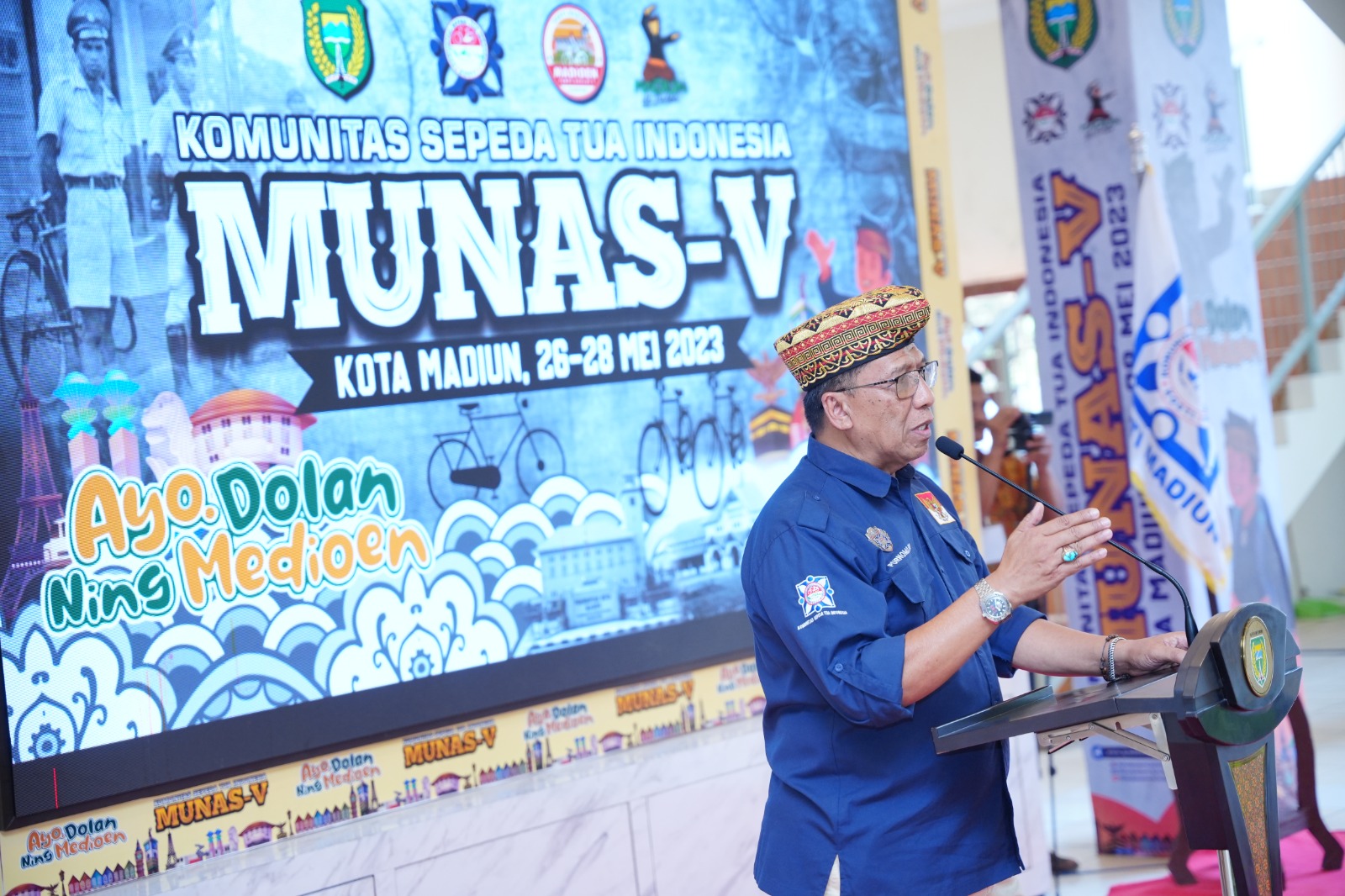 Hadiri Munas V Kosti, Wali Kota Ajak Peserta Nikmati Kota Pendekar