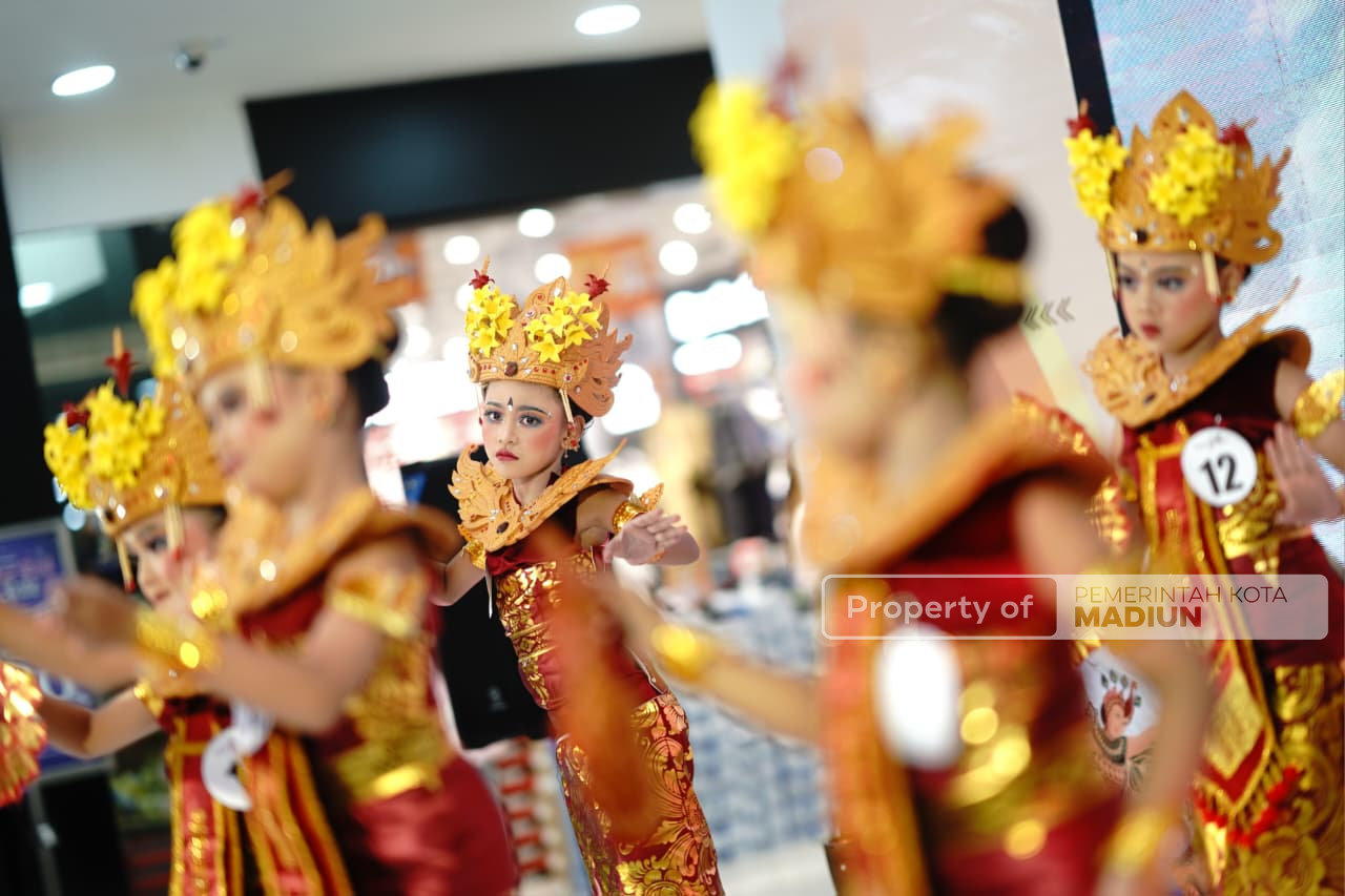 Resmi Buka Student Performance Vol. 4 Sang Penari, Wawali Madiun Sebut Seni Tari Jadi Motor Ekonomi Kreatif