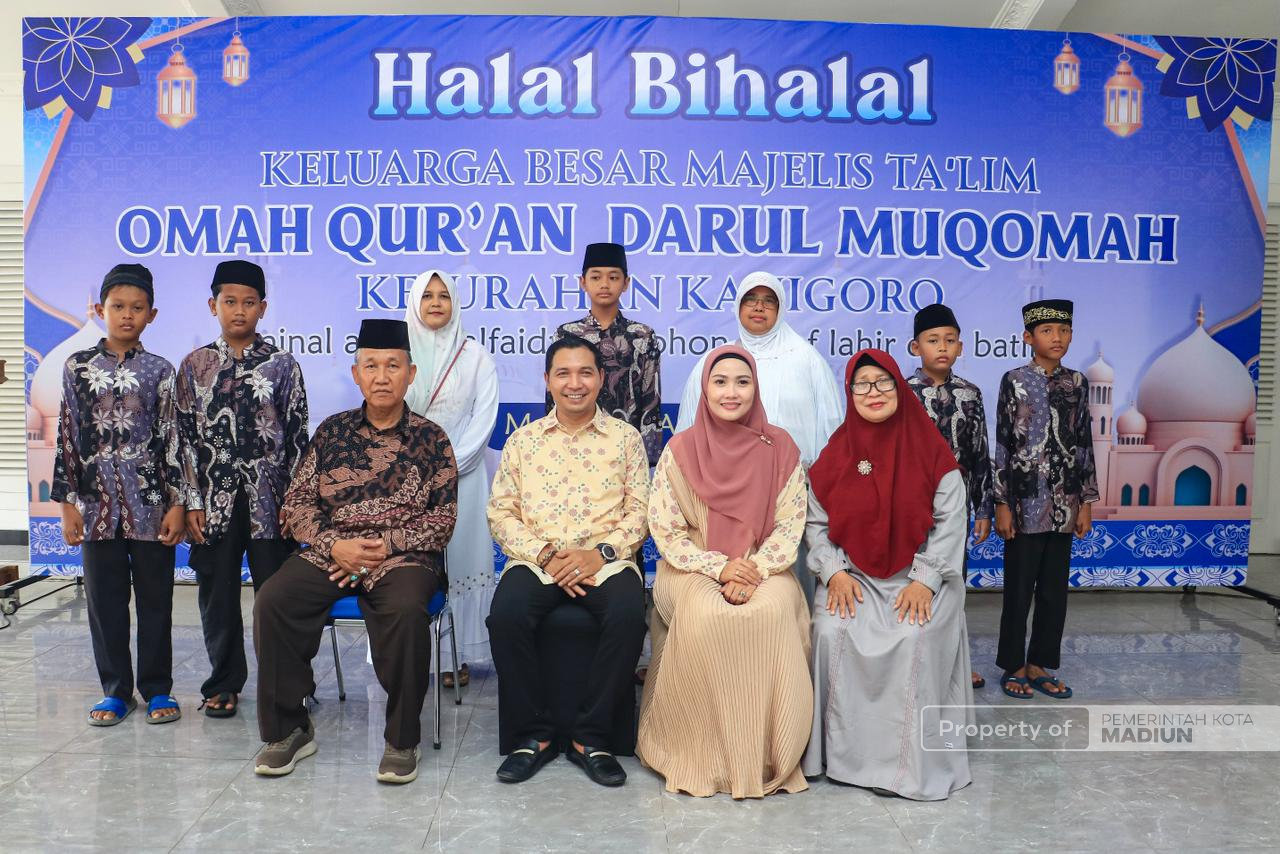 Hadiri Halal Bihalal Majelis Ta’lim, Plt Wali Kota Madiun Tekankan Penguatan SDM guna Pengentasan Kemiskinan