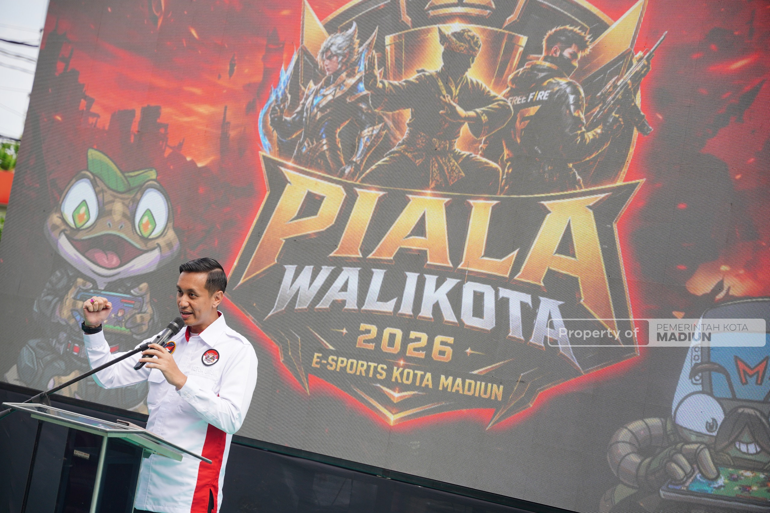 Wadahi Talenta Digital Anak Muda, Plt Wali Kota Buka Turnamen E-Sports Piala Wali Kota 2026