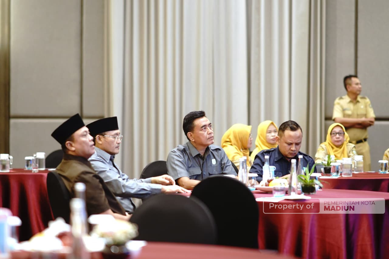 Evaluasi Kinerja dan Strategi Pelayanan, Wali Kota Madiun Dorong Keakuratan Data Kependudukan
