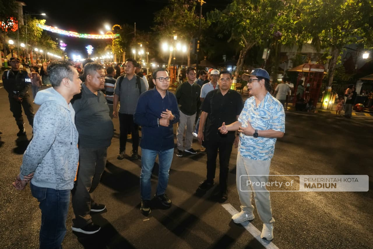 Tinjau Spectra Night, Plt Wali Kota: Ini Adalah Tempat Ajang Show Kreativitas