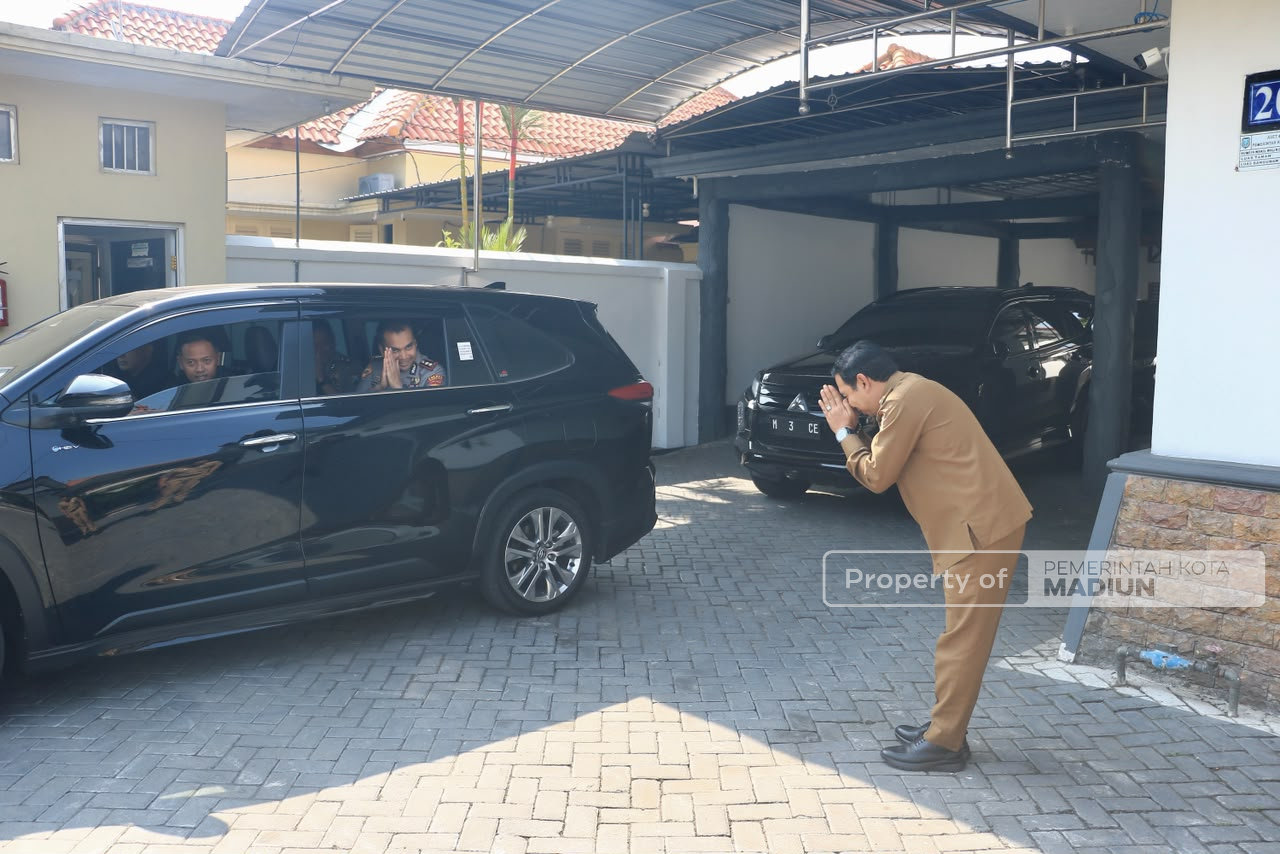 Terima Silaturahmi Kapolres Baru, Plt Wali Kota Madiun Perkuat Sinergi Jaga Kondusivitas Kota