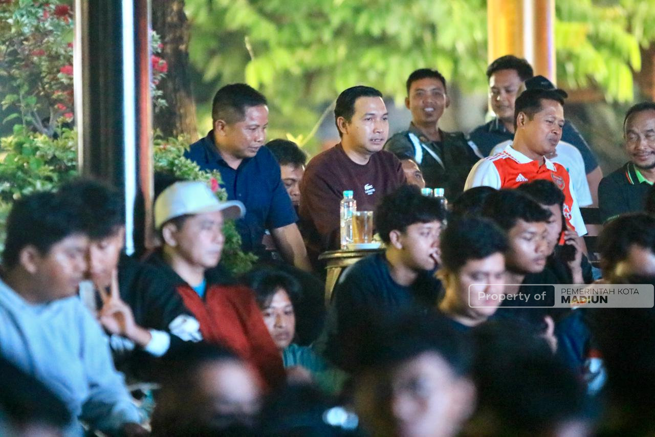 Nobar Final Liga Champions, Plt Wali Kota Turut Larut Bersama Masyarakat